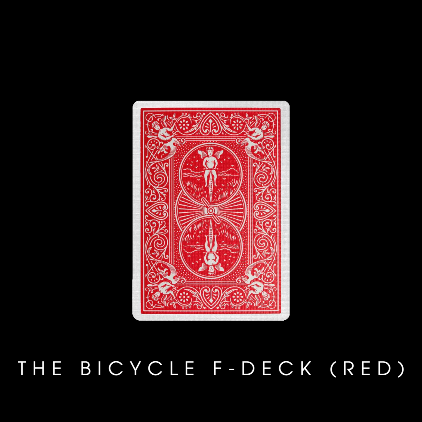 BICYCLE FINE STRIPEPR DECK (RED)