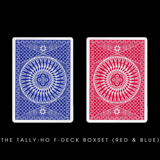 TALLY-HO F-DECK BOXSET (RED & BLUE)