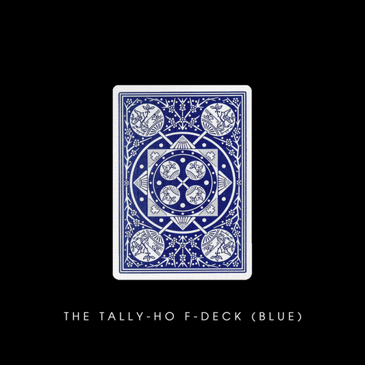 TALLY-HO FINE STRIPPER DECK (BLUE)