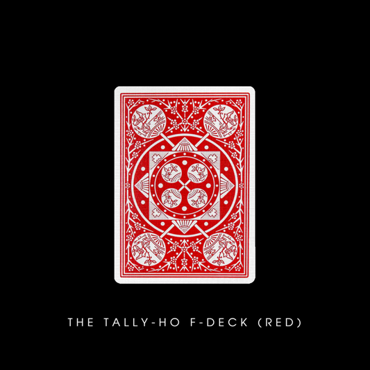 TALLY-HO FINE STRIPPER DECK (RED)