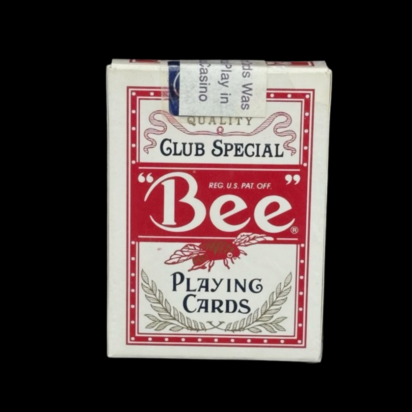 GOLDEN NUGGET CASINO PLAYING CARDS - YELLOW (FACTORY SEALED)