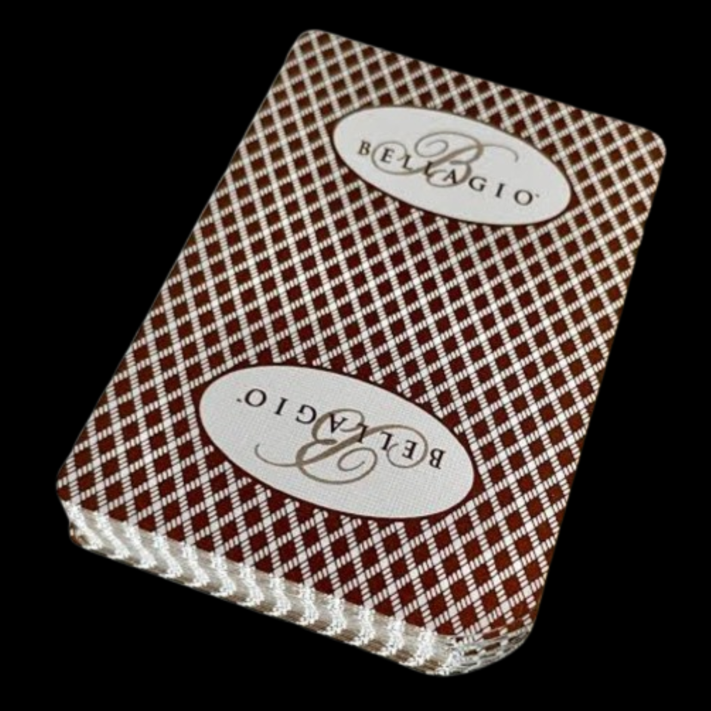 BELLAGIO CASINO PLAYING CARDS - BROWN (CASINO SEALED)
