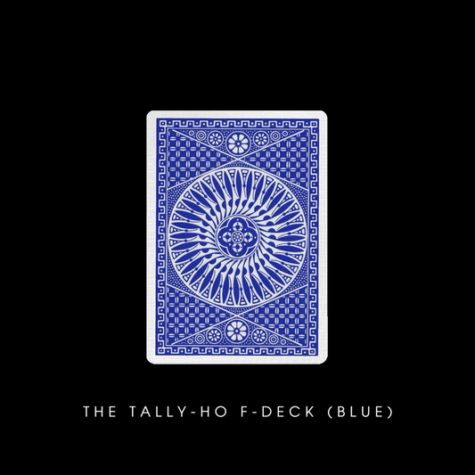 TALLY-HO FINE STRIPPER DECK (BLUE)